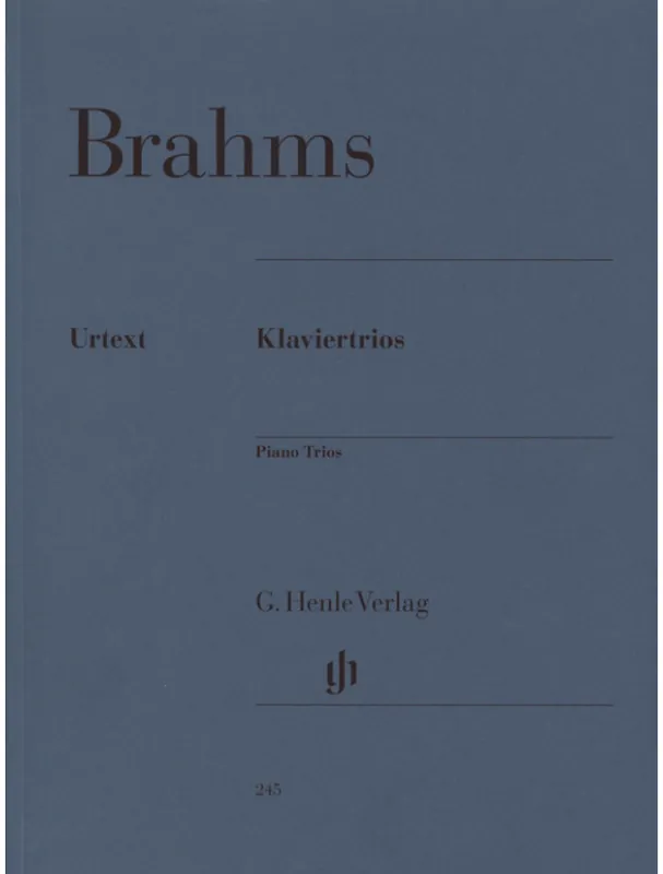 Sleva Johannes Brahms Piano Trios (noty na housle, violoncello, klavír)