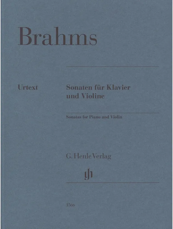 Johannes Brahms Sonatas (noty na housle, klavír) Hit Sezóny