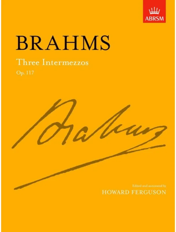 Johannes Brahms Three Intermezzos Op.117 (noty na klavír) Nejlepší Volba