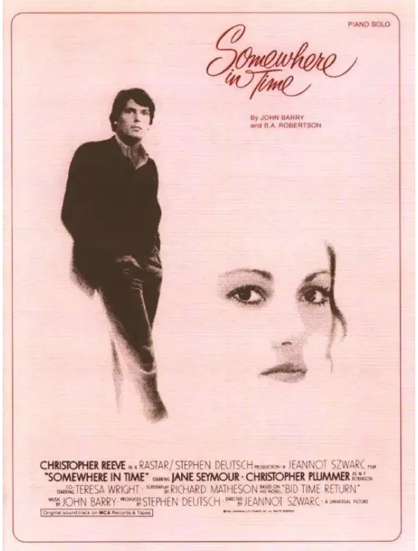 John Barry Somewhere in Time (noty na klavír) Koupit Online