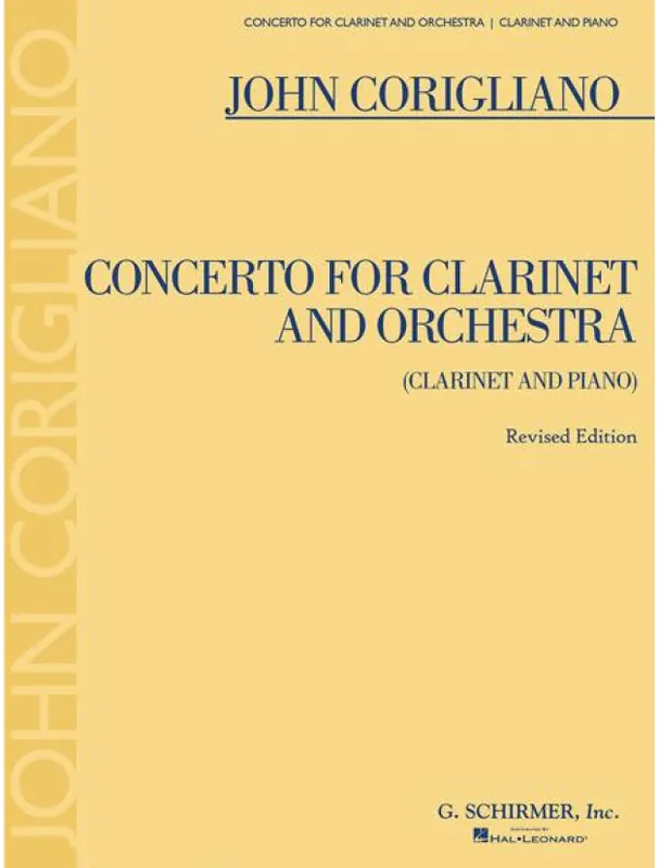 John Corigliano Clarinet Concerto (noty na klarinet, klavír) Finální Výprodej