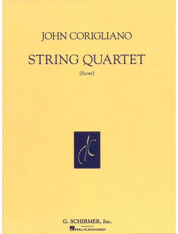 Horká Nabídka John Corigliano String Quartet - Score (noty pro smyčcový kvartet)