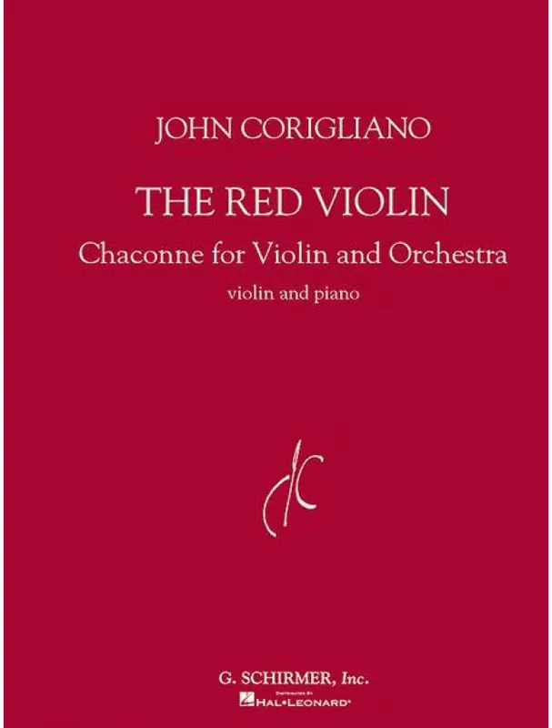 John Corigliano The Red Violin Chaconne For Violin And Orchestra (noty na housle, klavír) Sleva
