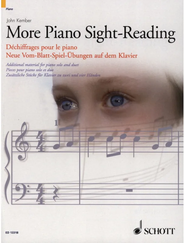 John Kember More Piano Sight-Reading 1 (noty na klavír) Levný