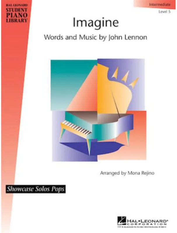 Hit Sezóny John Lennon Imagine - Showcase Solos Pops (noty na klavír)