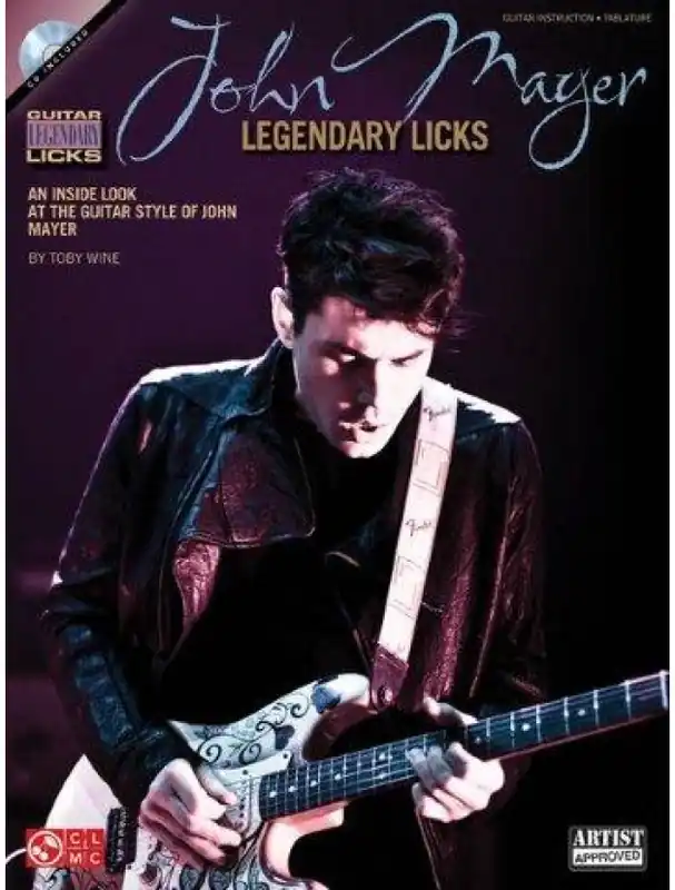 John Mayer Legendary Licks (noty, tabulatury na kytaru) (+audio) Aktuální