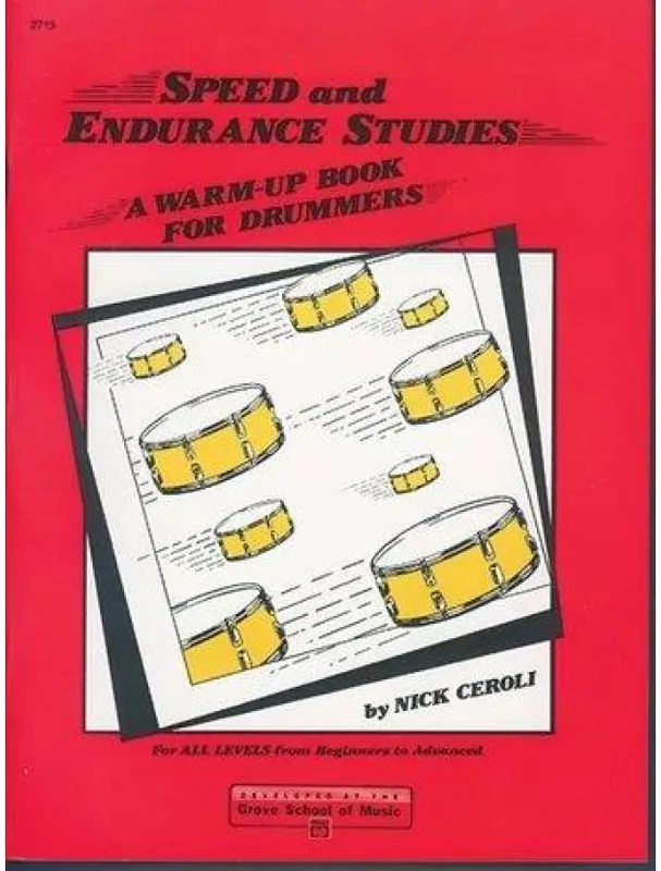 Pouze Dnes Nick Ceroli Speed and Endurance Studies (noty na bicí)
