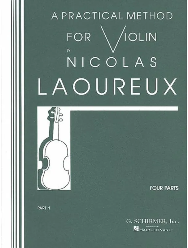 Nicolas Laoureux Practical Method - Part 1 (noty na housle) Finální Výprodej