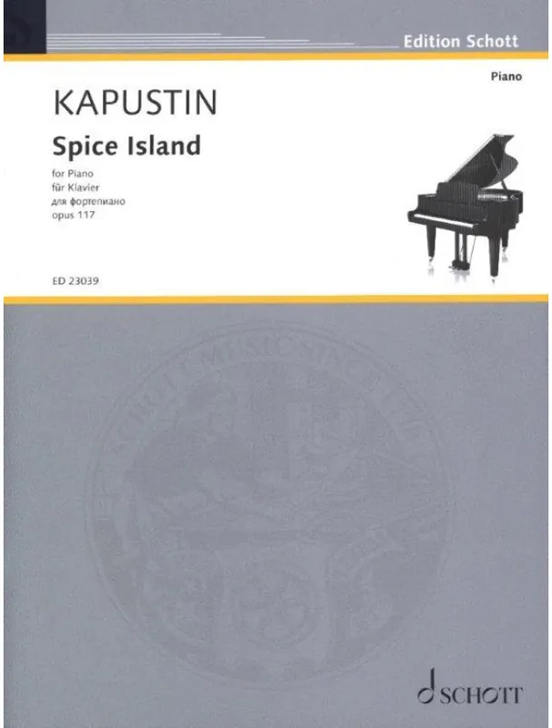 Časově Omezené Nikolaj Kapustin Spice Island op. 117 (noty na klavír)