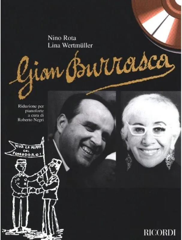 Poslední Šance Nino Rota Gian Burrasca (noty na klavír)(+audio)