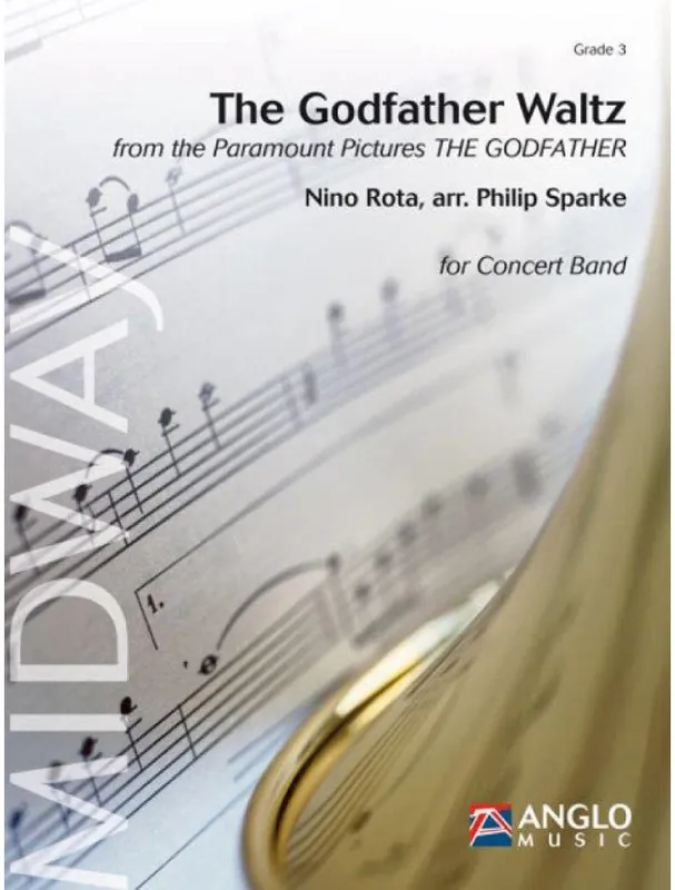 Nino Rota The Godfather Waltz (noty pro koncertní orchestr, party, partitura) Speciální Cena