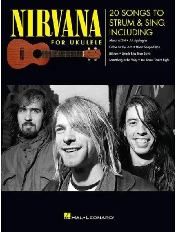 Dokud Zásoby Vydrží Nirvana For Ukulele (noty, melodická linka, akordy)