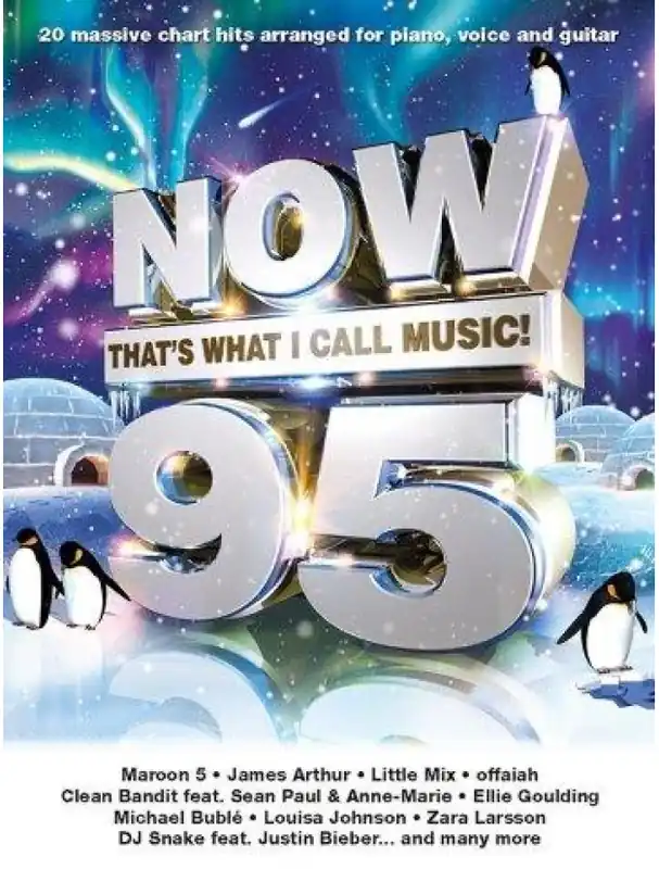 Časově Omezené Now That‘s What I Call Music 95 (noty na klavír, zpěv, akordy na kytaru)