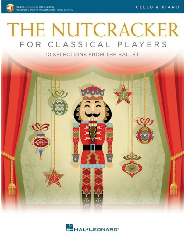 Nutcracker / Louskáček for Classical Players (noty na violoncello, klavír) (+audio) Originální