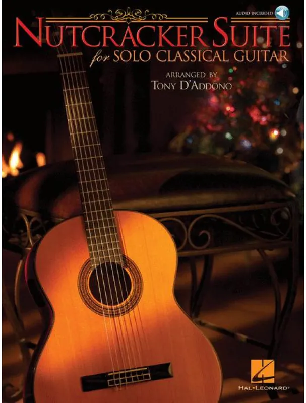 Novinka Nutcracker Suite for Solo Classical Guitar / Louskáček (noty, tabulatury na kytaru) (+audio)