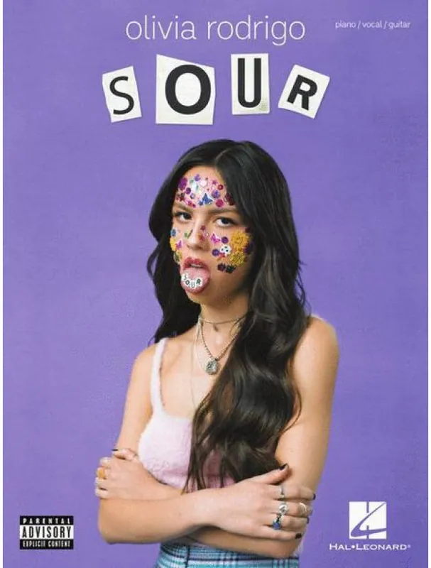 Olivia Rodrigo Sour (noty na klavír, zpěv, akordy) Odeslání Ihned