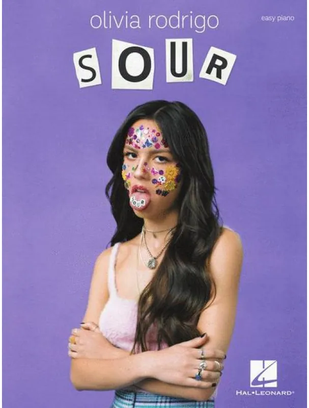 Akční Nabídka Olivia Rodrigo Sour (noty na snadný klavír)