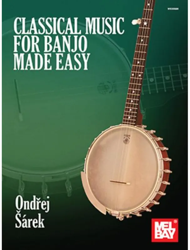 Omezená Nabídka Ondřej Šárek Classical Music for Banjo Made Easy (tabulatury na banjo)