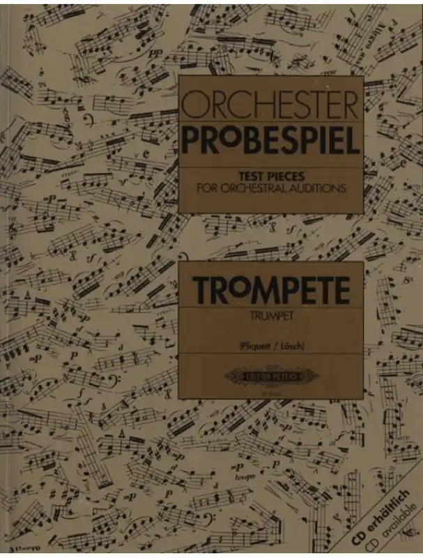 Orchester Probespiel Trompete (noty na trubku) Pouze Dnes