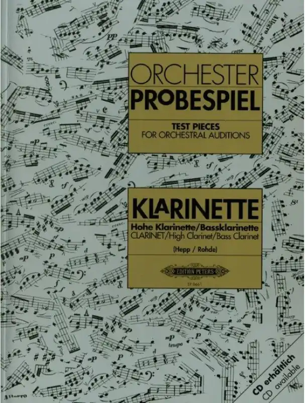 Finální Výprodej Orchester-Probespiel Klarinette (noty na klarinet)