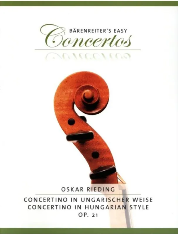 Oskar Rieding Concertino in Hungarian Style in A minor op. 21 (noty na housle, klavír) Must-Have