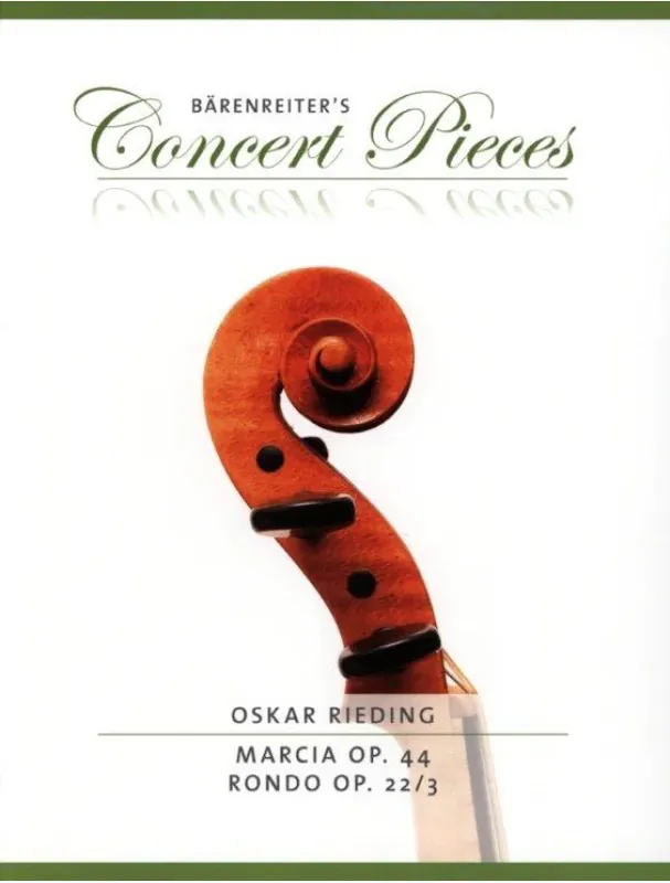 Must-Have Oskar Rieding Marcia Op.44 & Rondo Op.22/3 (noty na housle, klavír)