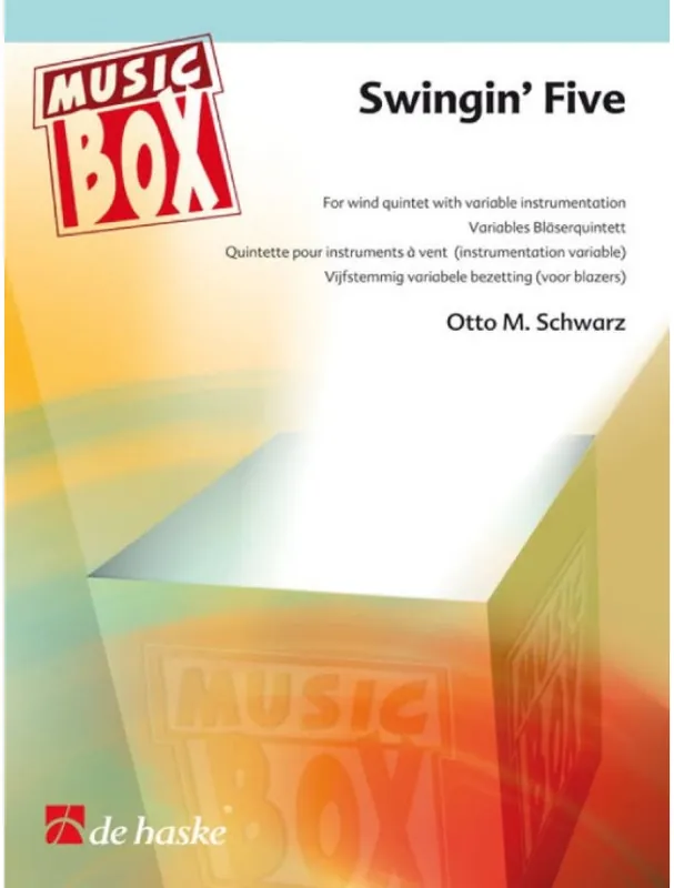 Jen Po Omezenou Doba Otto M. Schwarz Swingin‘ Five (noty pro 5-členný flexibilní orchestr, party, partitura)