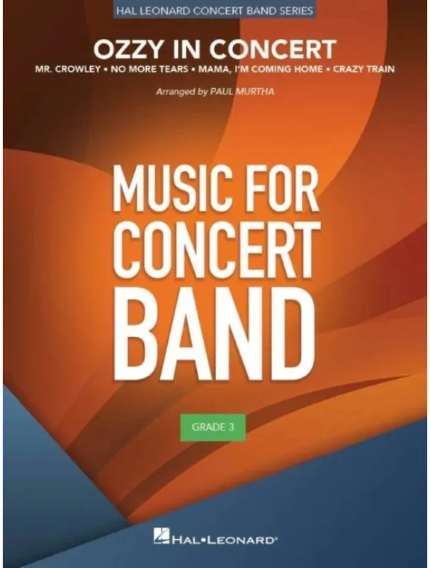 Ozzy Osbourne in Concert (noty pro koncertní orchestr, party, partitura) Originální
