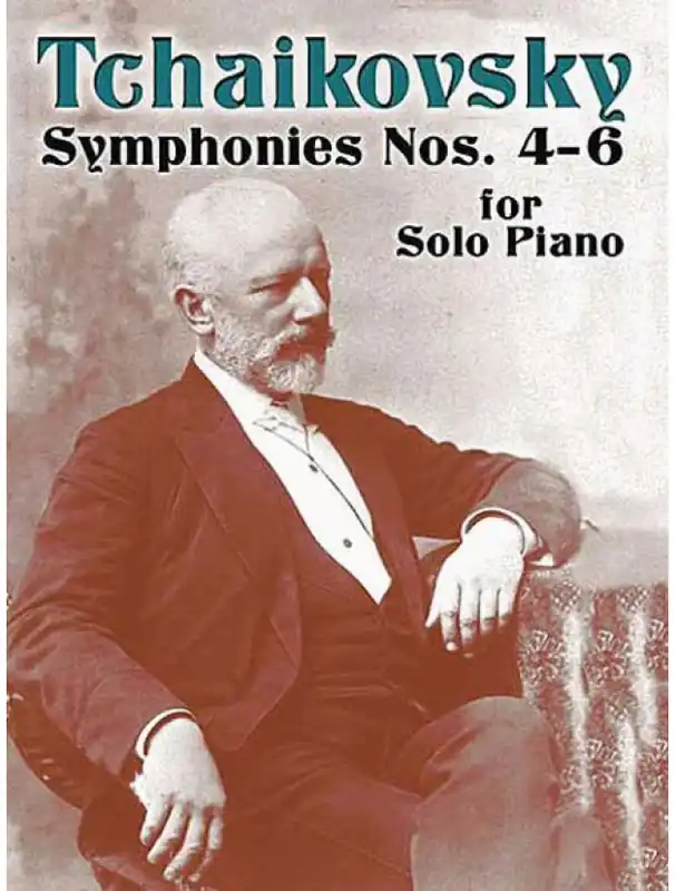 P.I. Čajkovskij Symphonies Nos.4 - 6 For Solo Piano (noty na klavír) Víkendová Akce