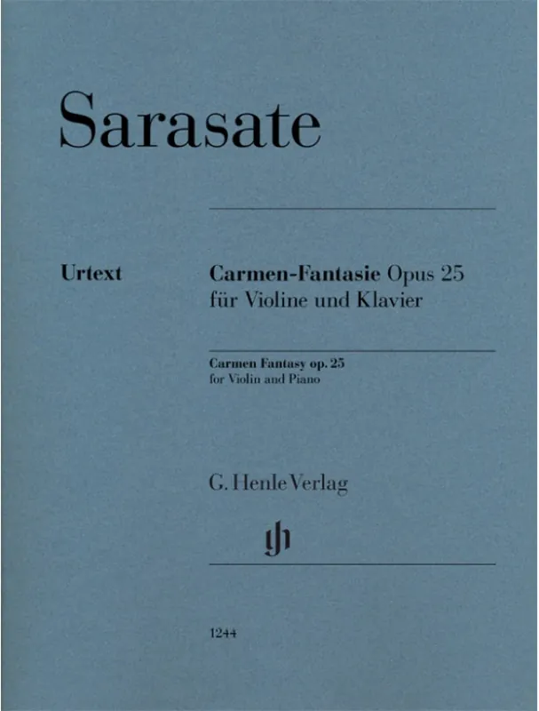 Pablo de Sarasate Carmen Fantasy Op. 25 (noty na housle, klavír) Sezónní Sleva