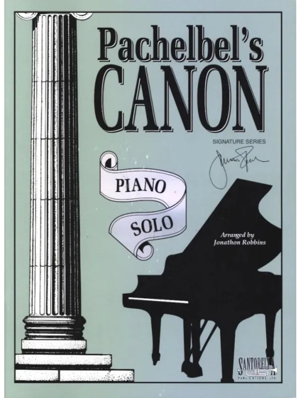 Pachelbel‘s Canon (noty na klavír) Ihned K Objednání