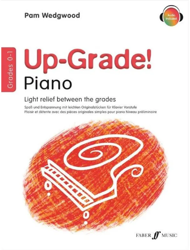 Pam Wedgwood Up-Grade! Piano Grade 0-1 (noty na klavír)(+audio) Sleva