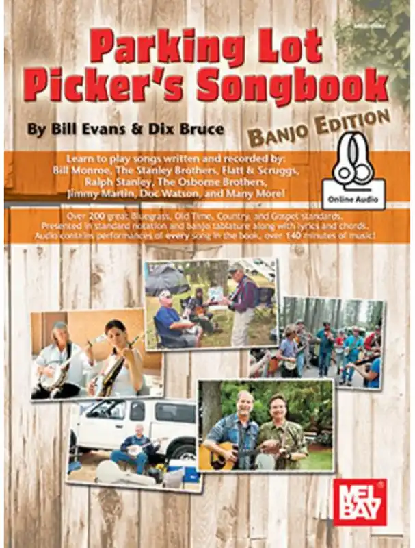 Nakupujte Hned Parking Lot Picker‘s Songbook (noty, tabulatury na banjo) (+audio)