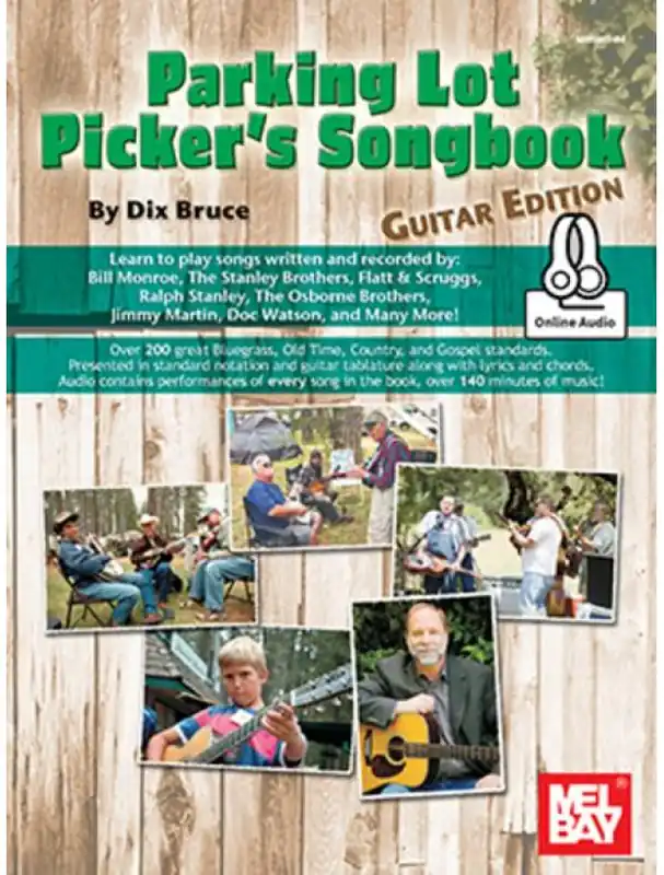 Výhodná Nabídka Parking Lot Picker‘s Songbook (noty, tabulatury na kytaru) (+audio)