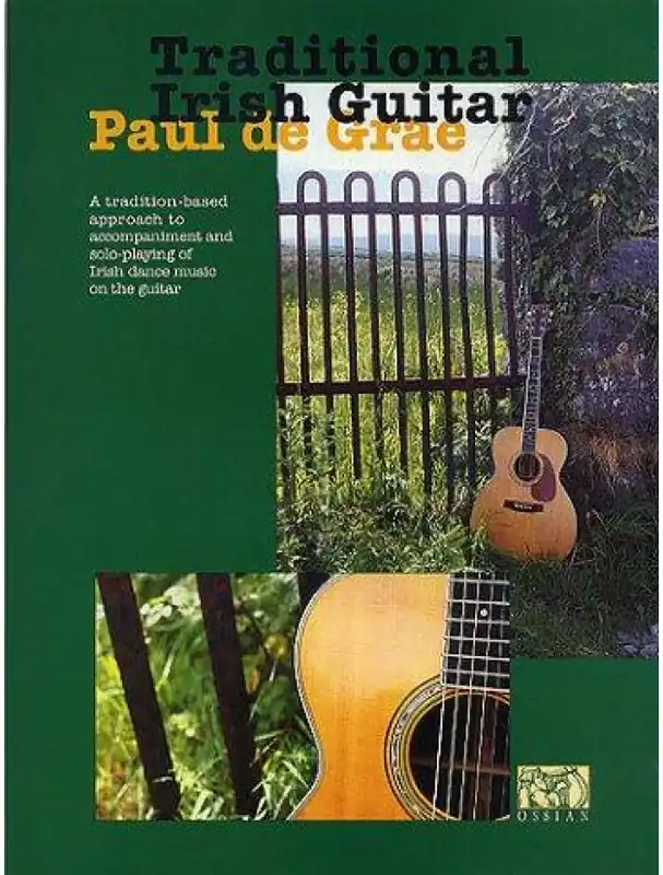 Levný Paul De Grae Traditional Irish Guitar (noty, kytara)