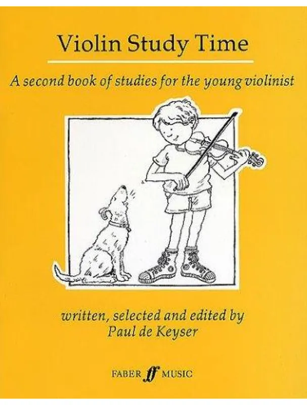 Paul de Keyser Violin Study Time (noty na housle) Akční Cena