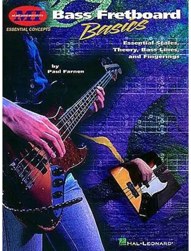 Paul Farnen Bass Fretboard Basics (noty, tabulatury na baskytaru) Hit Sezóny