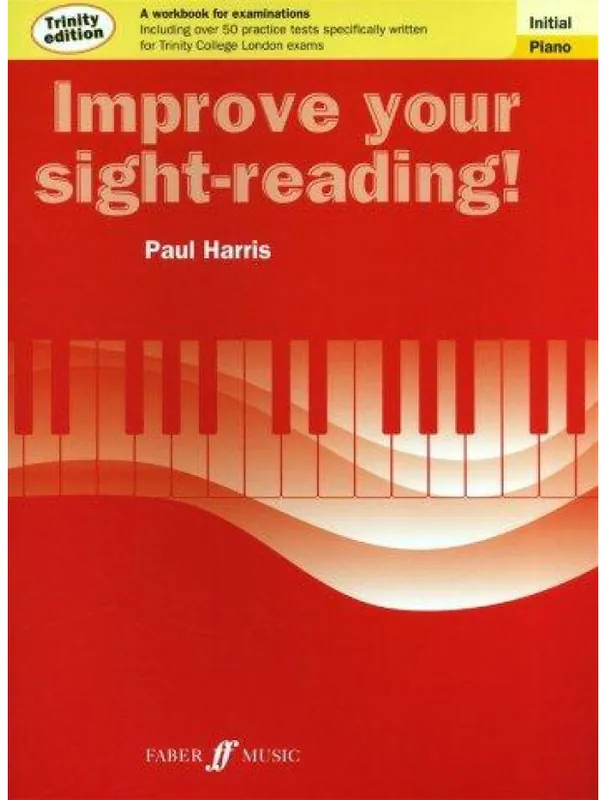 Časově Omezené Paul Harris Improve Your Sight-Reading - Piano Initial (Trinity Edition) (noty na klavír)