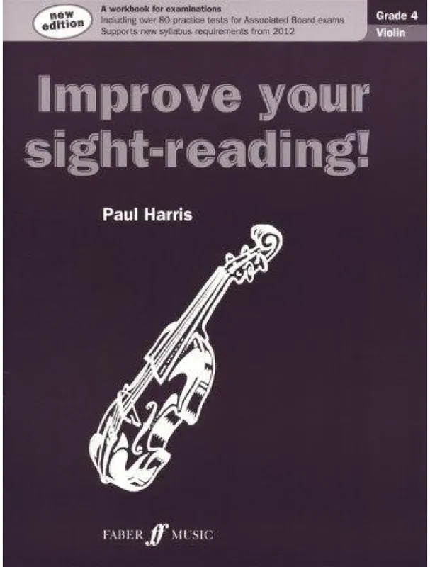 Paul Harris Improve Your Sight-Reading! - Grade 4 Violin (2012 Edition) (noty na housle) Nízká Cena