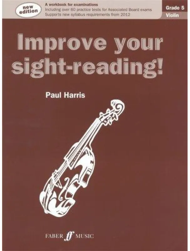 Paul Harris Improve Your Sight-Reading! - Grade 5 Violin (2012 Edition) (noty na housle) Přímo Od Výrobce