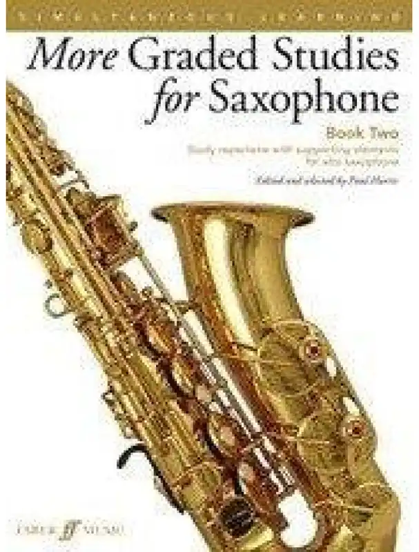 Nejlepší Volba Paul Harris More Graded Studies For Saxophone - Book 2 (Instrumental Solo) (noty na saxofon)