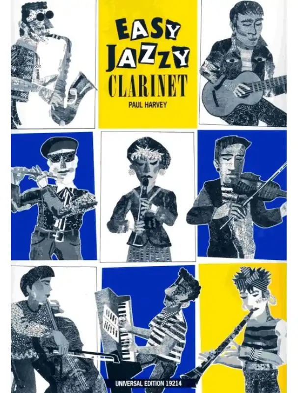 Paul Harvey Easy Jazzy Clarinet (noty na klarinet, klavír) Nízká Cena