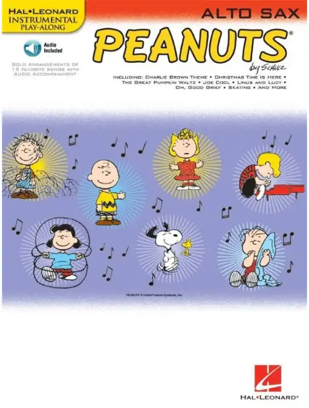 Peanuts (noty na altsaxofon)(+audio) Bezpečná Platba