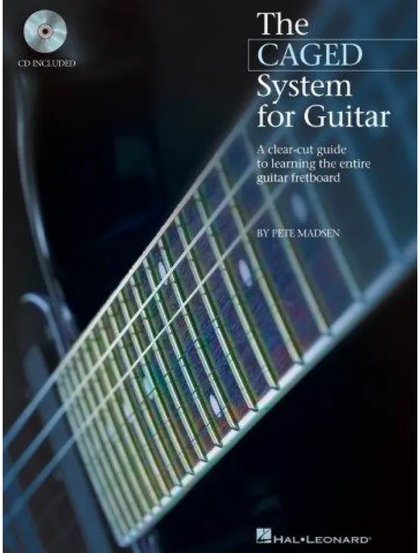 Nejprodávanější Pete Madsen The CAGED System For Guitar (noty, tabulatury na kytaru) (+audio)