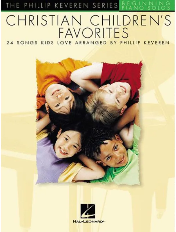 Phillip Keveren Series Christian Children‘s Favorites (velké noty na snadný klavír) Oblíbený