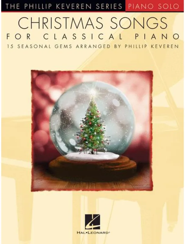 Časově Omezené Phillip Keveren Christmas Songs for Classical Piano (noty na klavír)