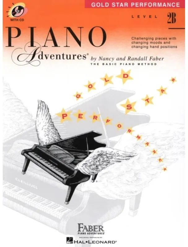 Piano Adventures Gold Star Performance Level 2B (noty na klavír)(+audio) Objednat Nyní