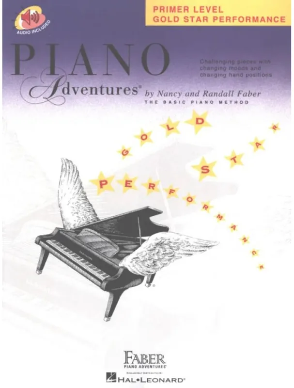 Piano Adventures Gold Star Performance Primer (noty na klavír)(+audio) Nejlepší Cena