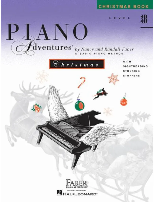 Levný Piano Adventures Christmas Book - Level 3B (noty na klavír)