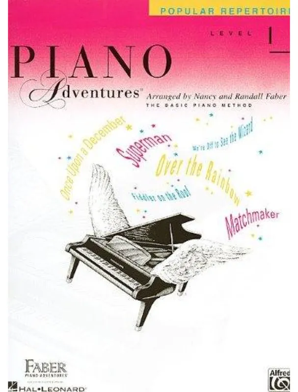 Výhodná Nabídka Piano Adventures Level 1 - Popular Repertoire Book (noty na sólo klavír)